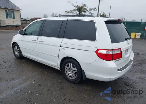 2007 Honda Odyssey Ex-L from USA, damaged, VIN 5FNRL38617B404607